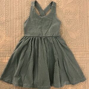 Alice+Ames Green Toddler Twirl Dress 3T